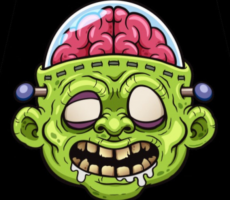 Zombie face