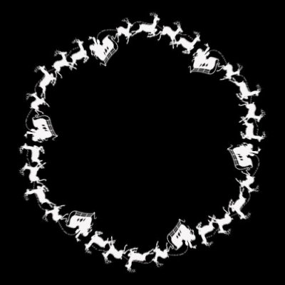 Santa sleigh round preview