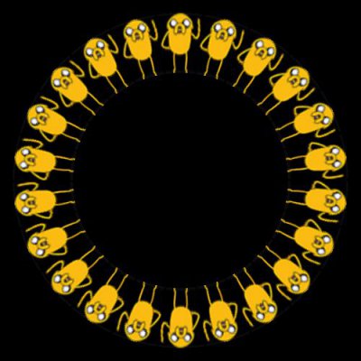 Adventure Time - Jake round preview