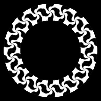 Circle Swirl 2 round preview