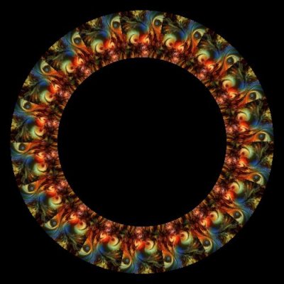 pretty fractal round preview