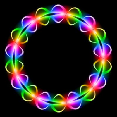 Iridescent Sine 03 round preview