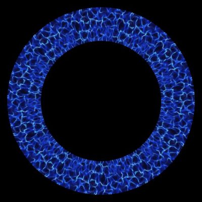 Blue Plasma round preview