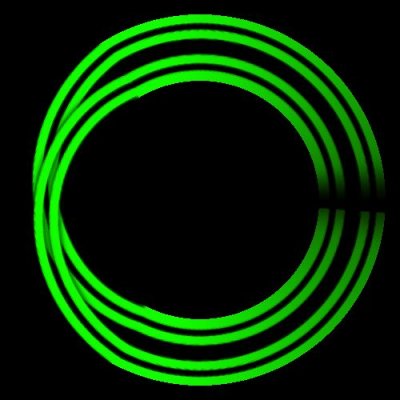 swapDoubleD greenFade 3Dcross round preview