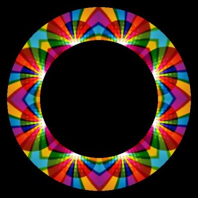 Colorful Corona round preview