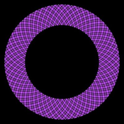 Puple Plaid round preview