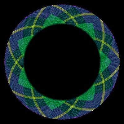 Argyle Flower round preview