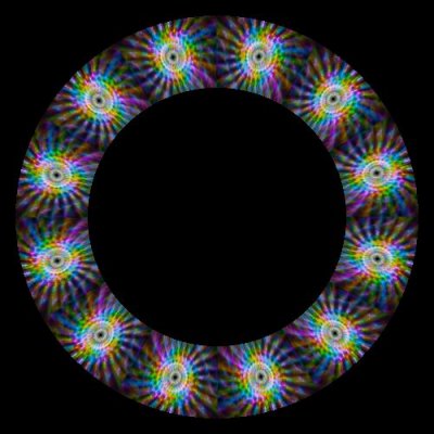 psychedelic colourful 29 round preview