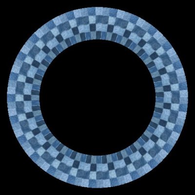 denim blanket patches round preview