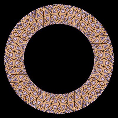 Triangle teeth round preview