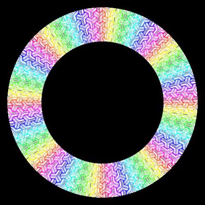 rainbow geo round preview