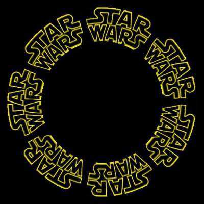 star wars logo round preview
