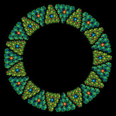 Cubical Triangles round preview