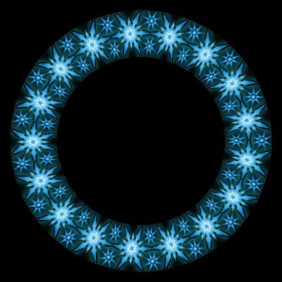 Snowflowers & Snowflakes round preview