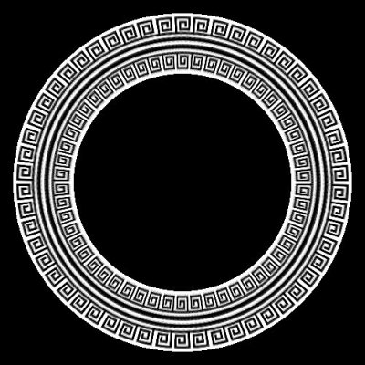 greek plain round preview