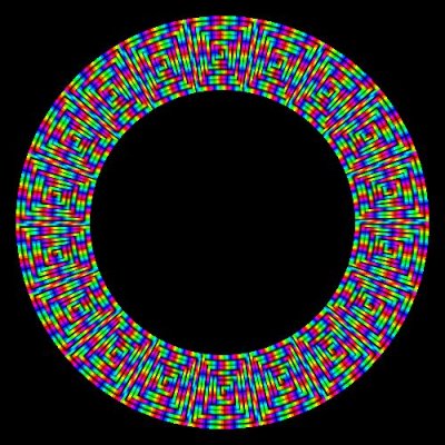 square spiral round preview