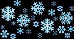Snowflakes pattern