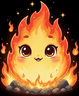 Fire cute 400px