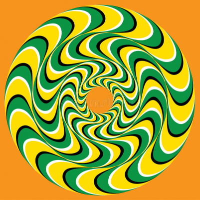 HYPNOTIC SWIRL ILLUSION