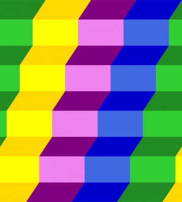Rainbow stripes