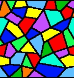 Rainbow glass