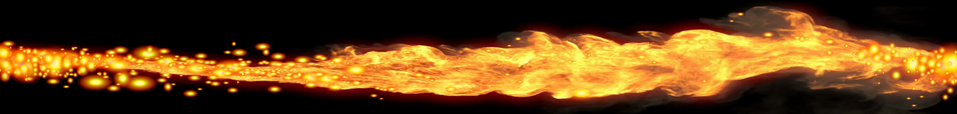 real fire