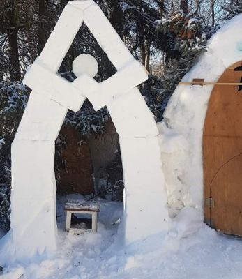 1st snow castle