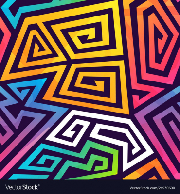 Abstract rainbow