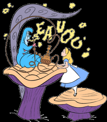 Alice in Wonderland Caterpiller