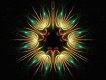 fractal christmas wreath