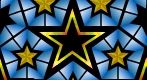Pentagon & Stars yellow