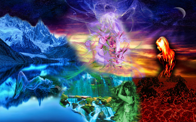 trippy four elements