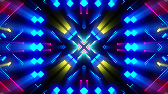 Neon Mandala 1