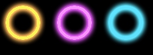 shinning circles