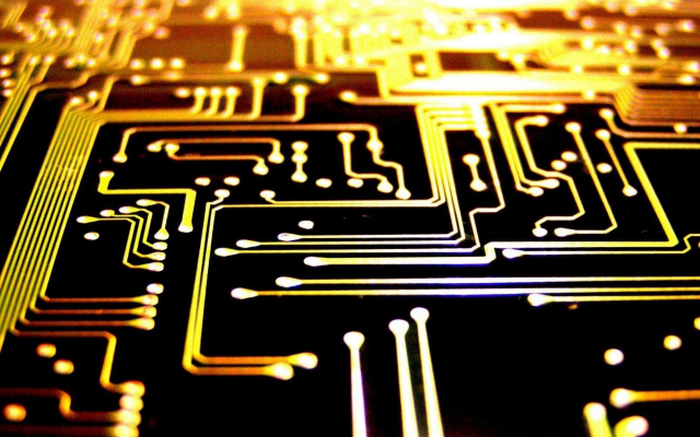 Gold Circuit Board