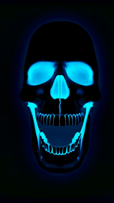Blue Skull