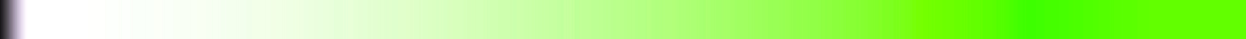 White flash to green solid