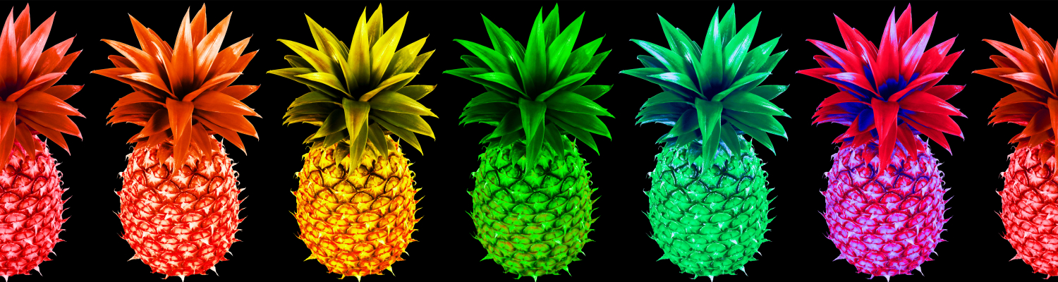 Rainbow Pineapple