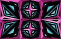 4 Pointed Stars In Boxes