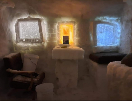 snow castle 2021