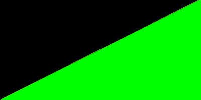 fadein bottom green