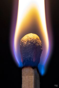 burning match