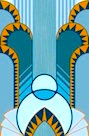 art deco - gatsby turquois