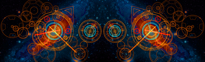 Clock Gears 3 Mirror