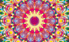 colorful kaleidoscope bassnectar flag 3ft 136px