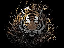 Tiger art