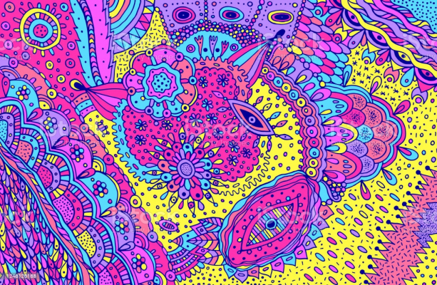 trippy wallpaper psychedelic colorful