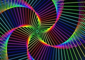 Rainbow SpiroFlower