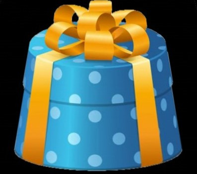 gift blue $