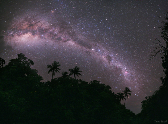 milky way fom earth